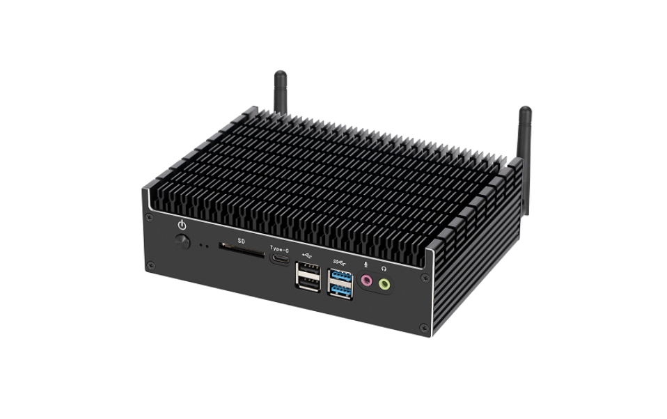 intel 8代10代无风扇工控蜜桃二区免费网站ZC-WG10双网带COM口双屏4K显示